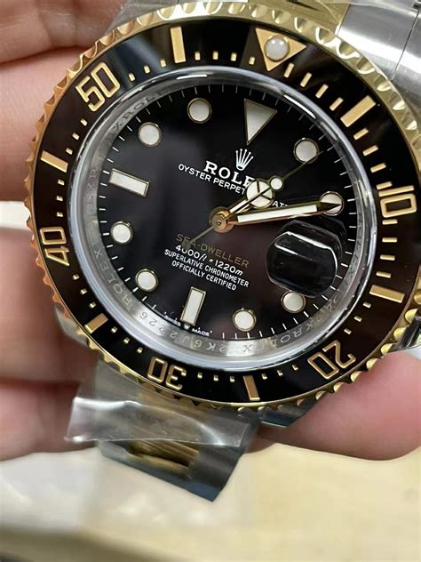 rolex sea dweller black replica